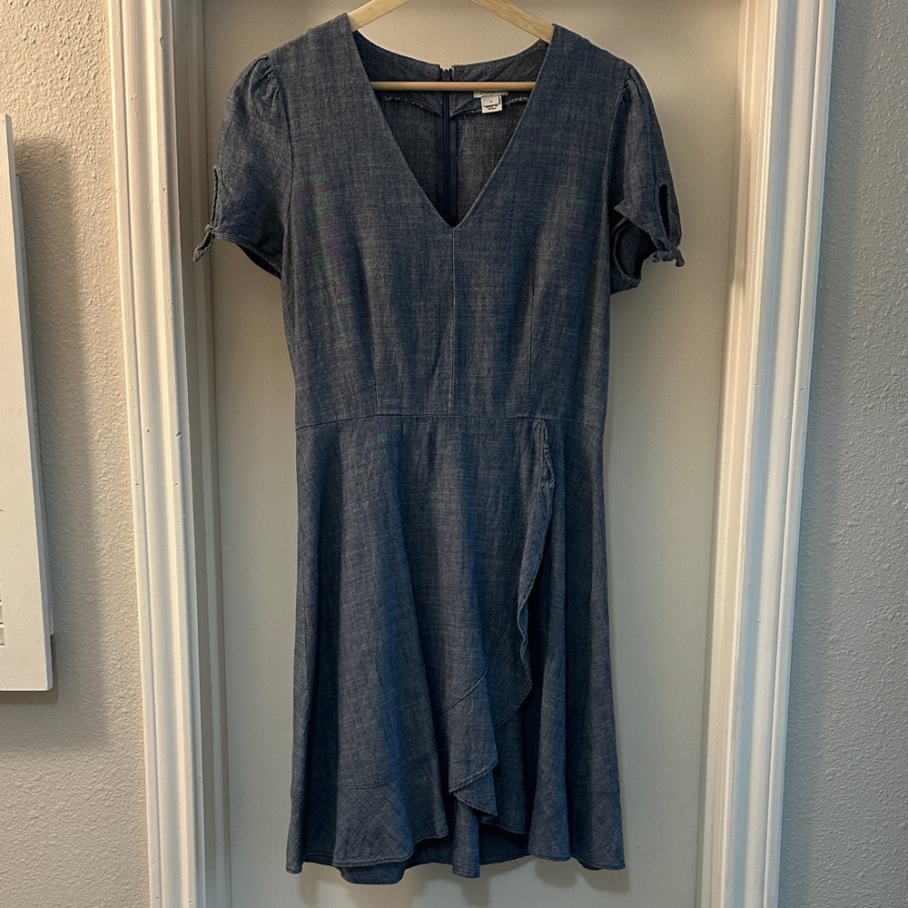 J. Crew Denim/Chambray Dress